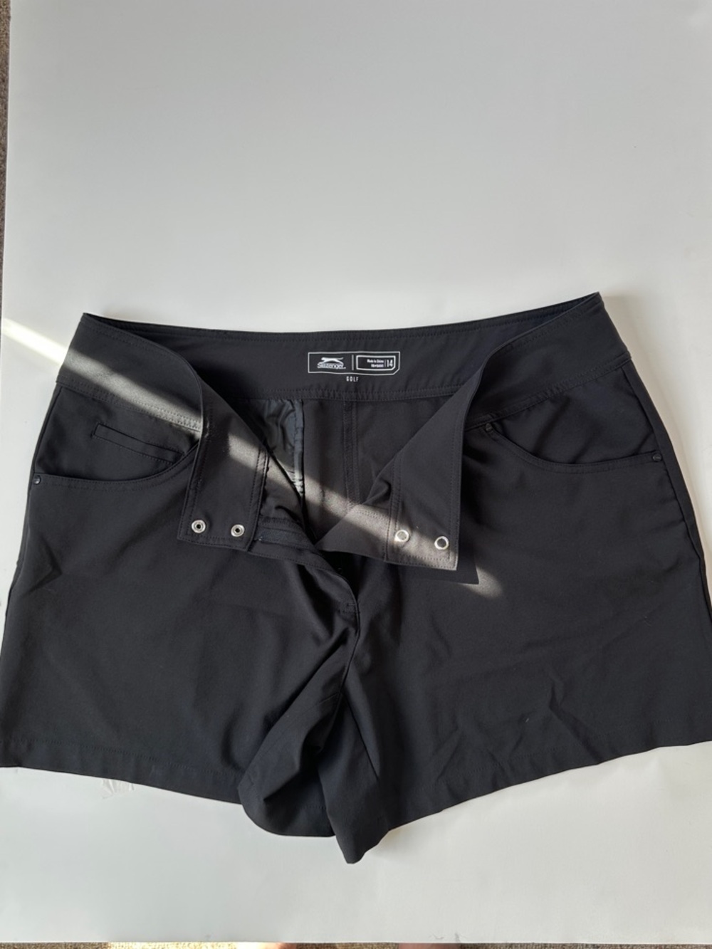 Slazenger Black Women’s Performance Golf Shorts